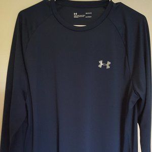 Men's Under Armour Long Sleeve  shirt, Blue, Large